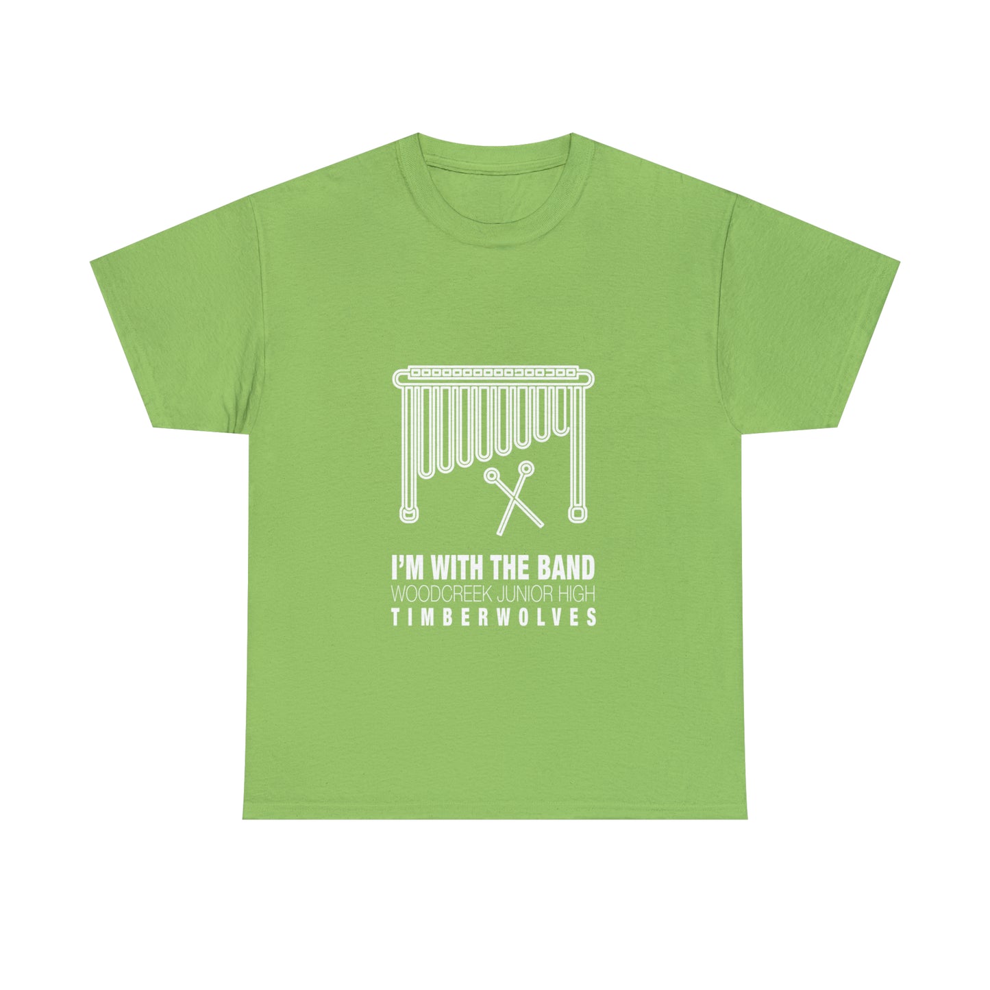 WCJH - I'M WITH THE BAND Adult Marimba Tee (13 color options)