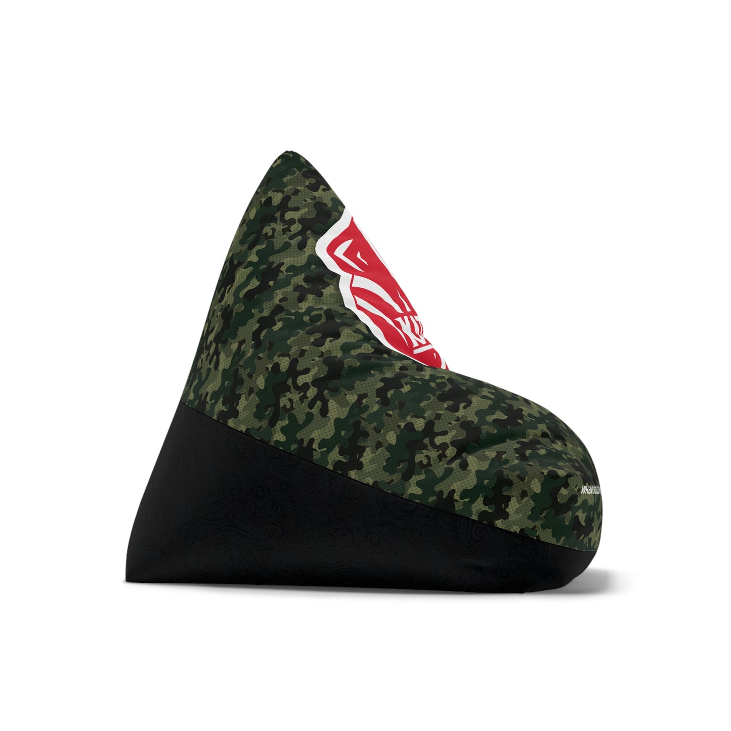 KHS - Camo Green Bean Bag Chair & Filling