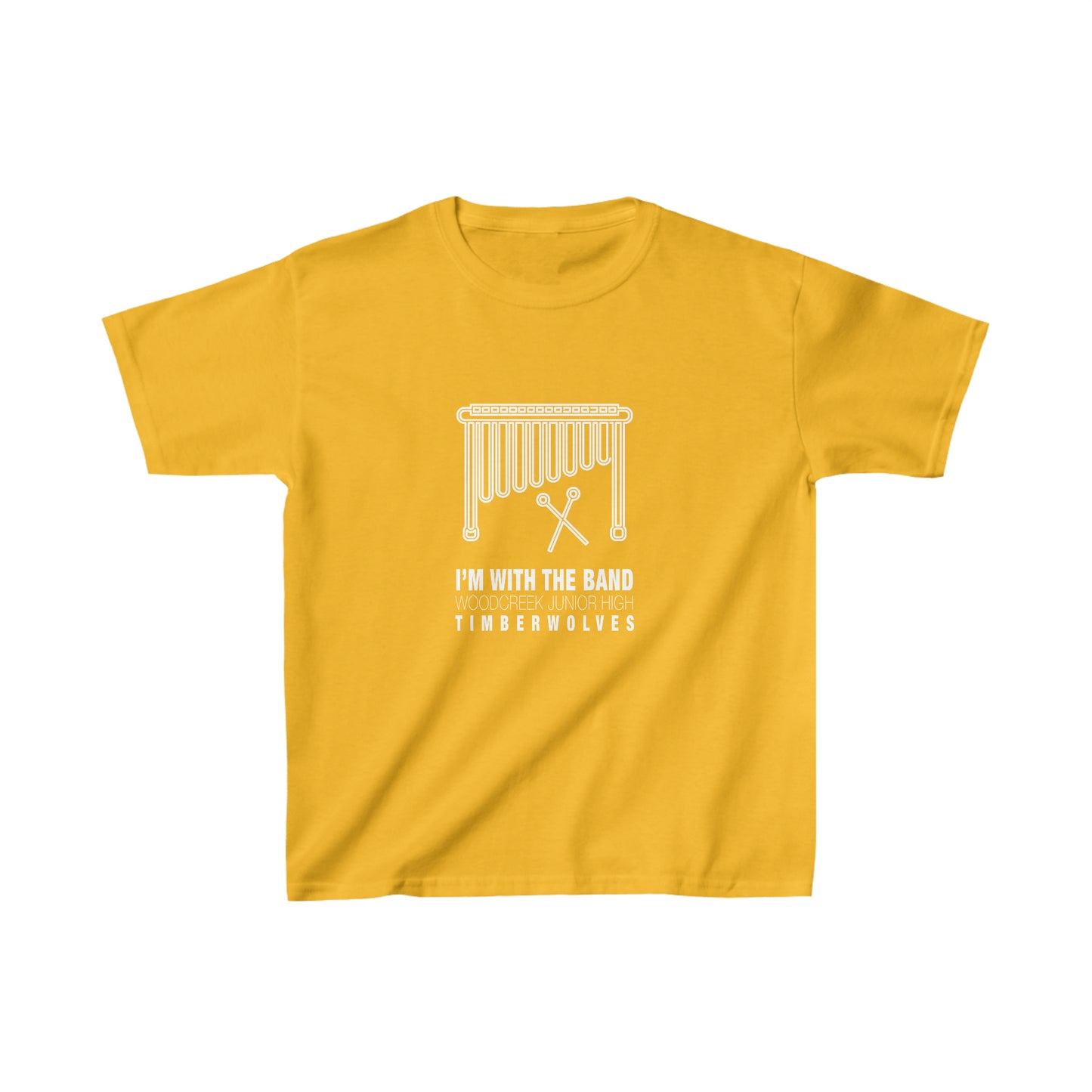 WCJH - I'M WITH THE BAND Youth Marimba Tee (13 color options)