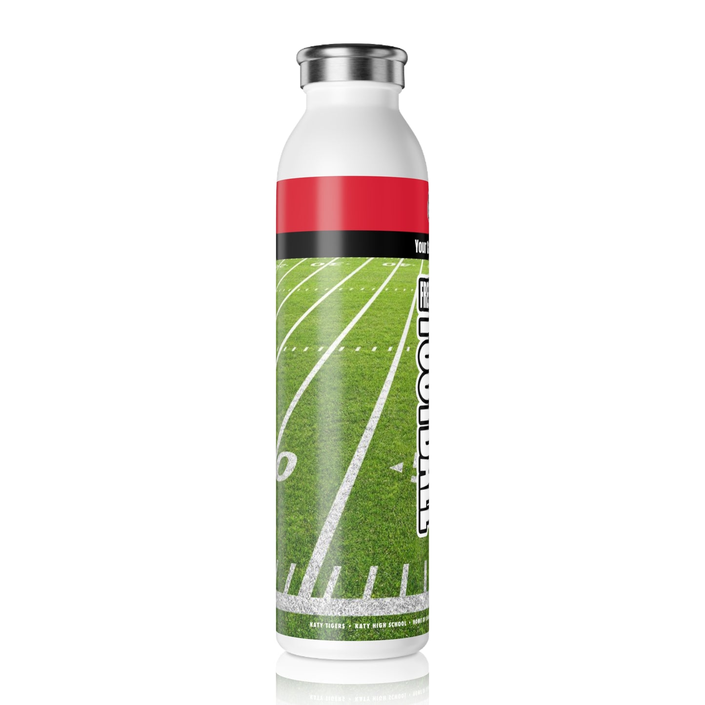 KHS - Freshman Football Slim Water Bottle