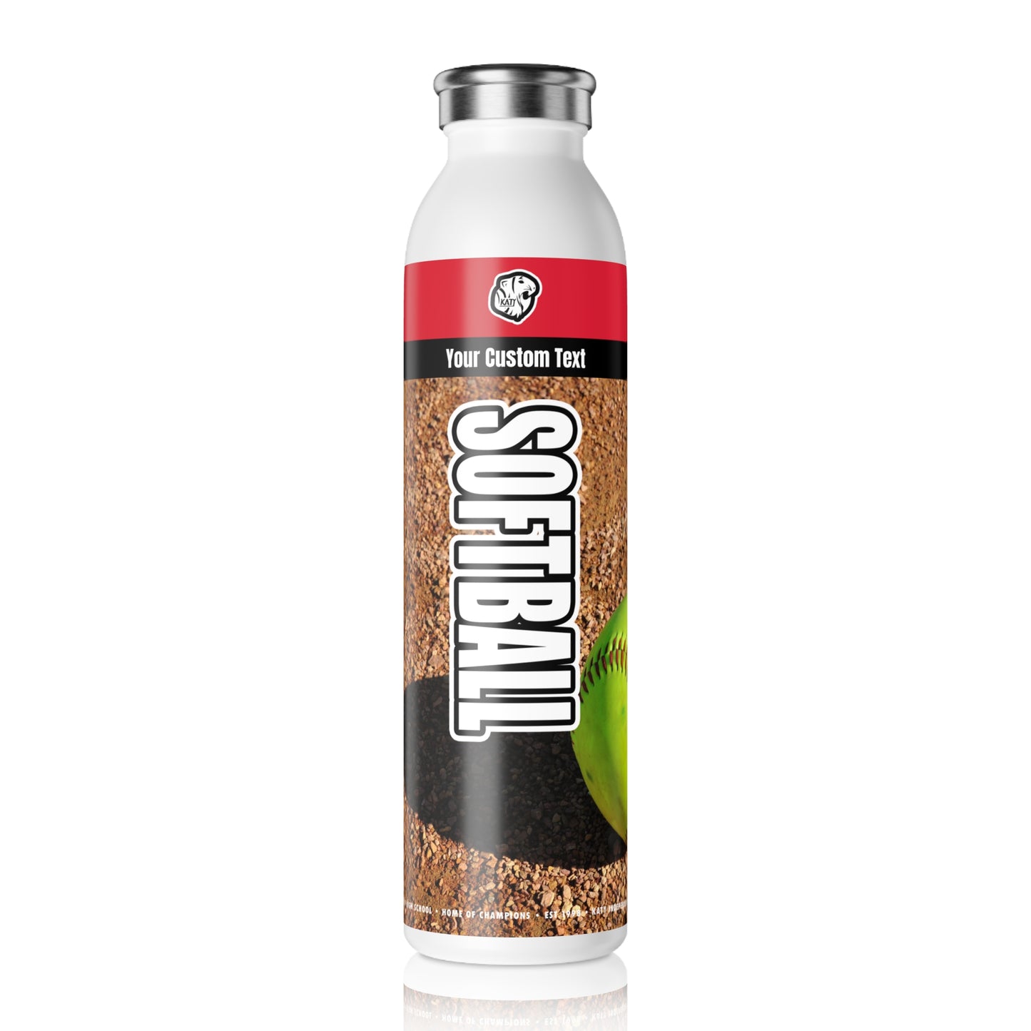 KHS - Softball Slim Water Bottle