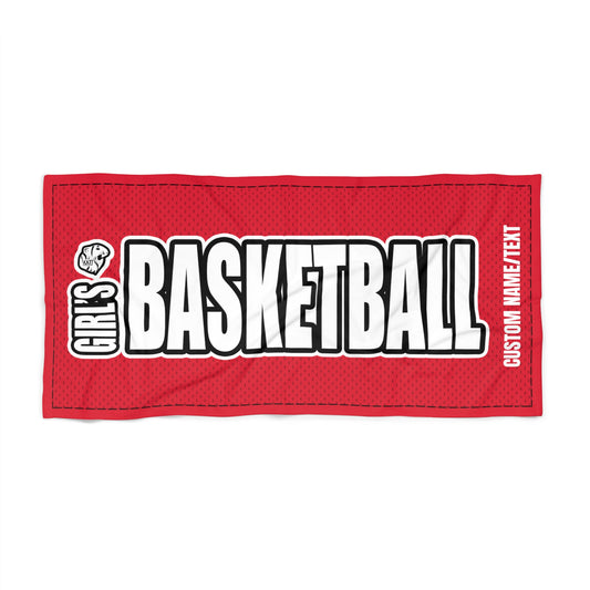 KHS - Girls Basketball Beach Towel