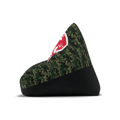 KHS - Camo Green Bean Bag Chair & Filling