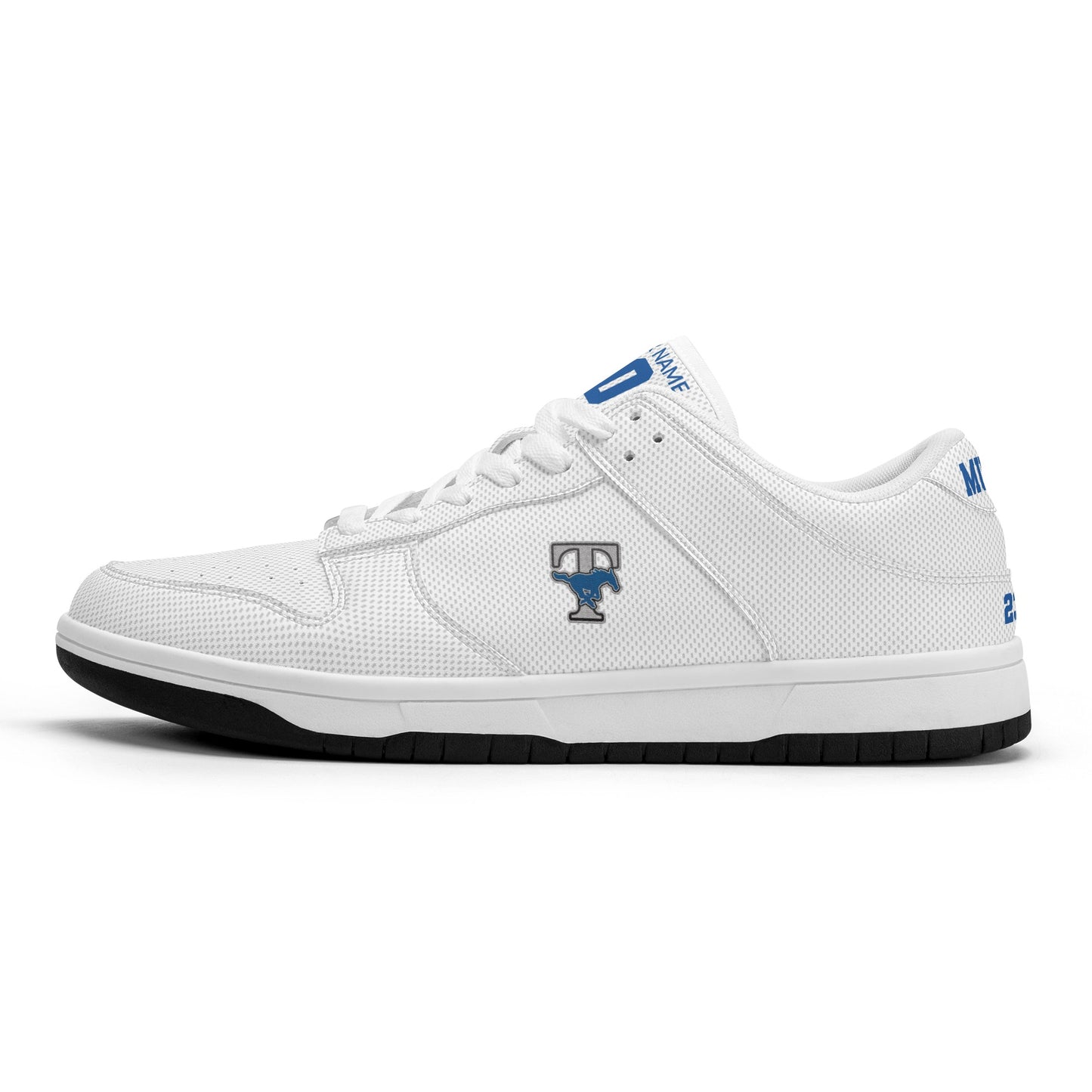 JETHS - Men's Dunk-Style Low Top Leather Sneakers