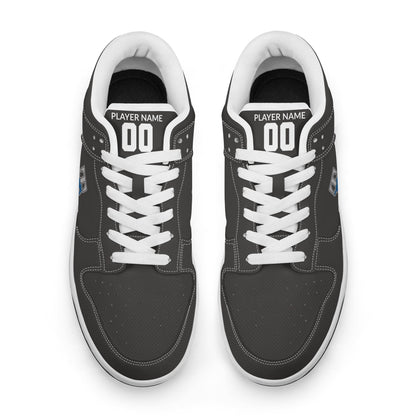 JETHS - Men's Dunk-Style Low Top Leather Sneakers