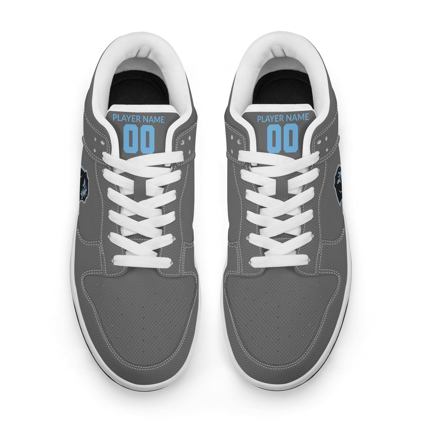 PHS - Men's Dunk-Style Low Top Leather Sneakers