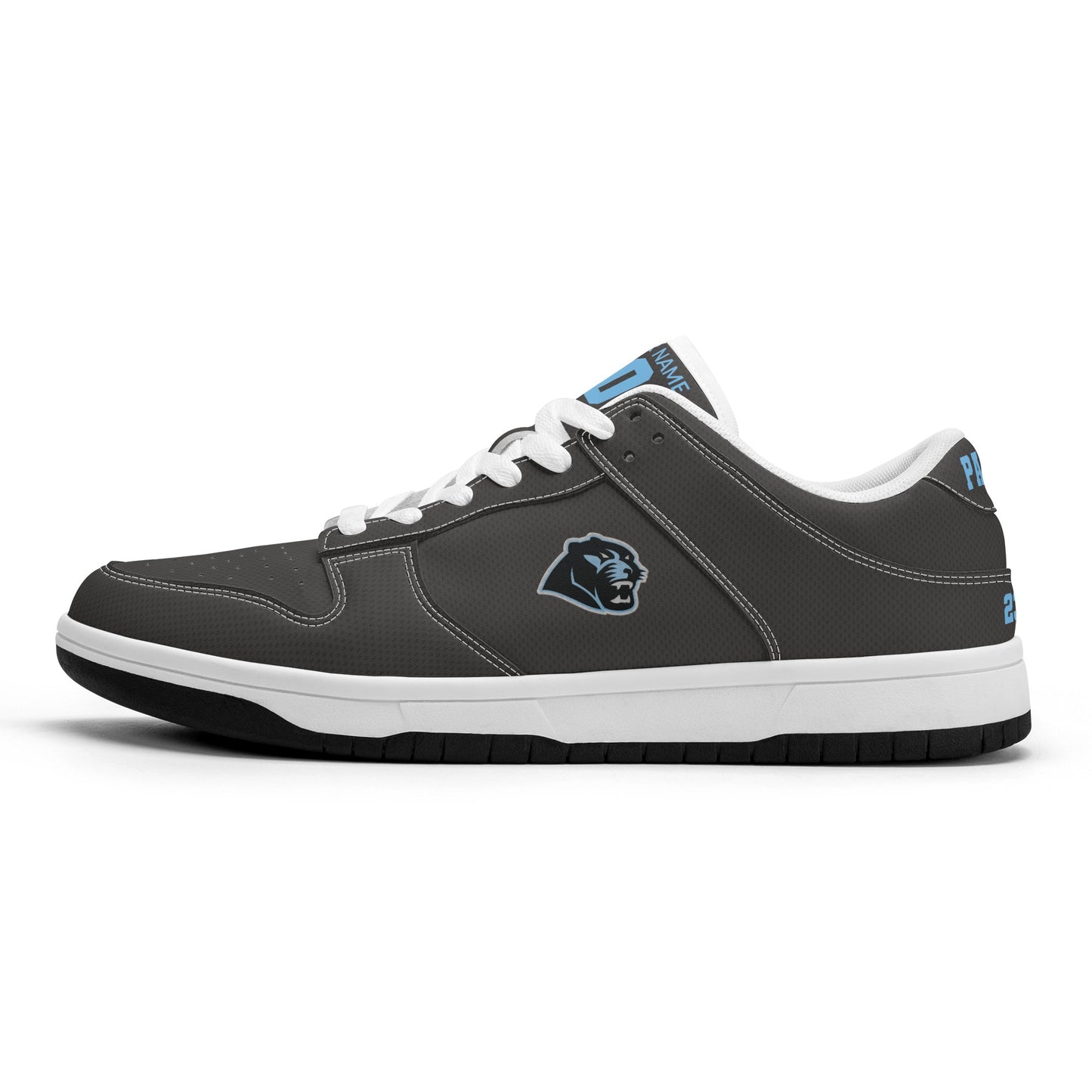 PHS - Men's Dunk-Style Low Top Leather Sneakers