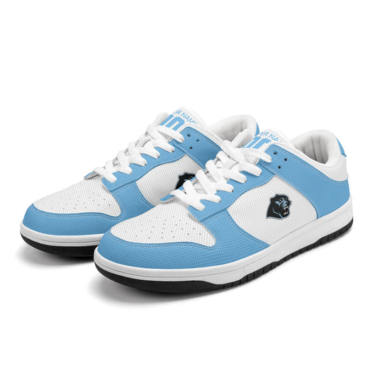 PHS -Men's Dunk-Style Low Top Leather Sneakers