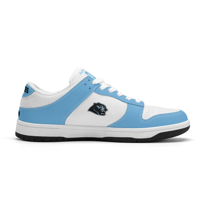 PHS -Men's Dunk-Style Low Top Leather Sneakers