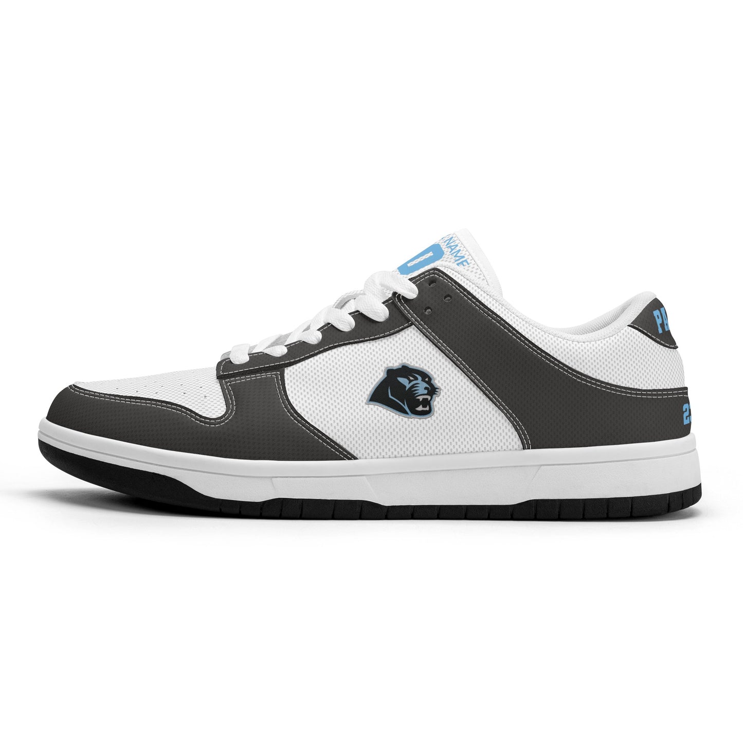 PHS -Men's Dunk-Style Low Top Leather Sneakers