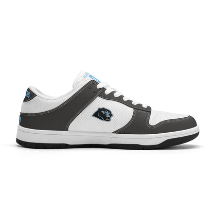 PHS -Men's Dunk-Style Low Top Leather Sneakers