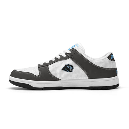 PHS -Men's Dunk-Style Low Top Leather Sneakers