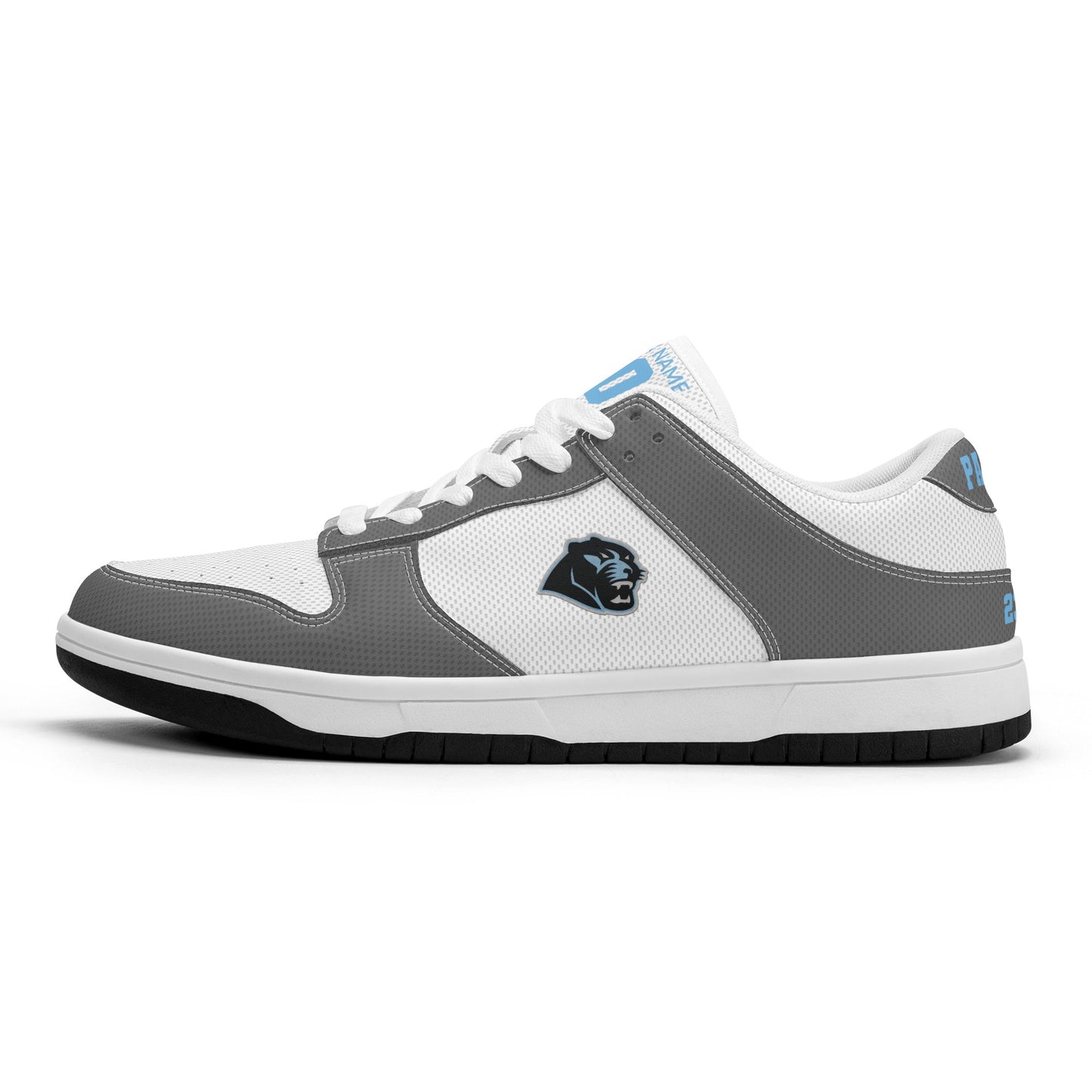 PHS -Men's Dunk-Style Low Top Leather Sneakers