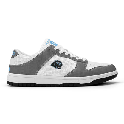 PHS -Men's Dunk-Style Low Top Leather Sneakers