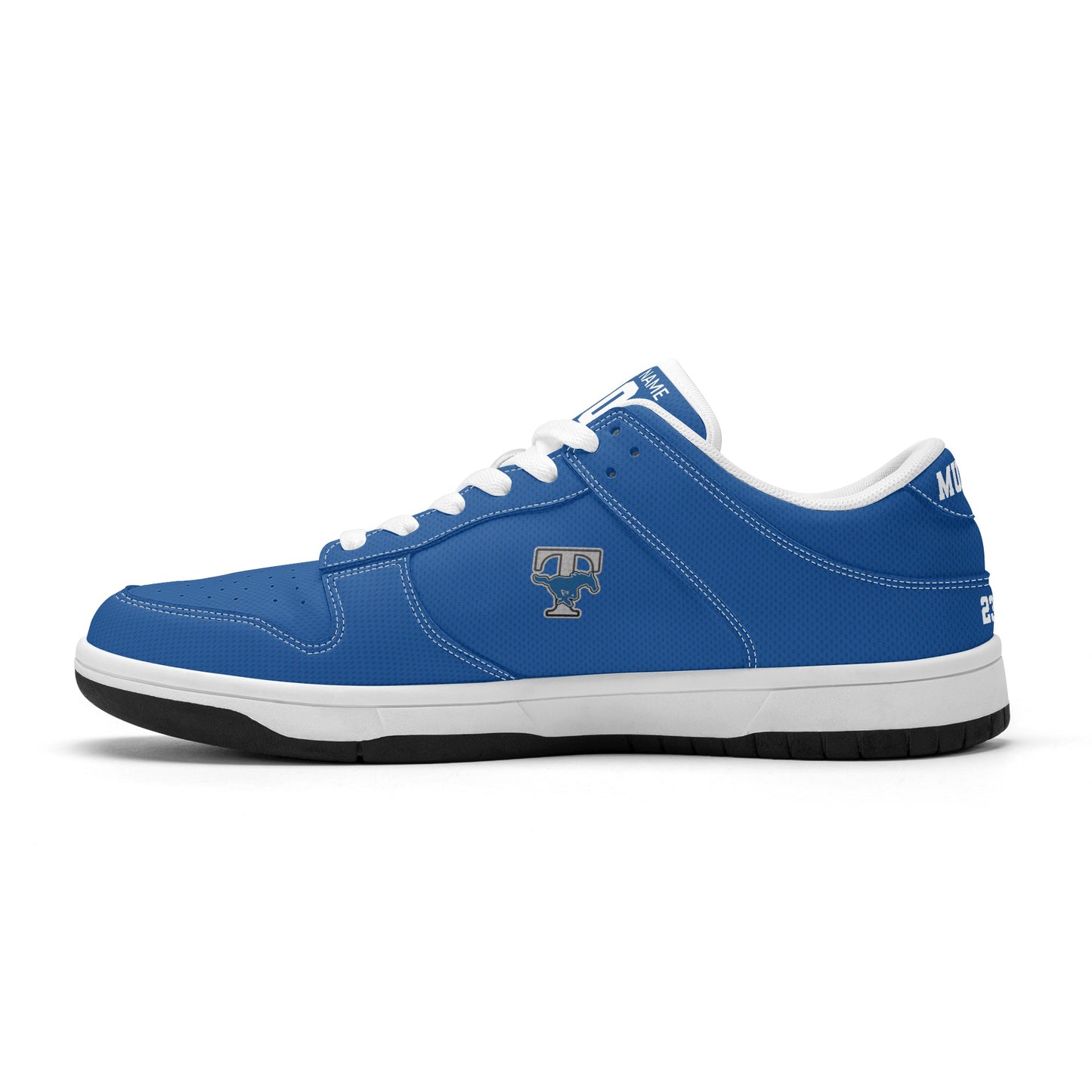 JETHS - Men's Dunk-Style Low Top Leather Sneakers