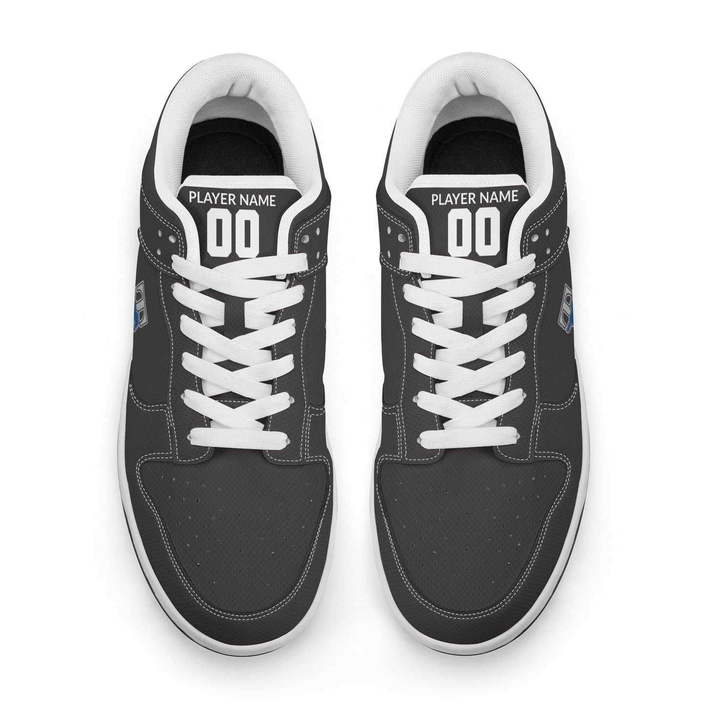 JETHS - Men's Dunk-Style Low Top Leather Sneakers