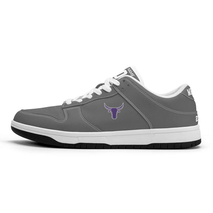 MRHS - Men's Dunk-Style Low Top Leather Sneakers