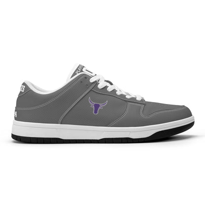 MRHS - Men's Dunk-Style Low Top Leather Sneakers