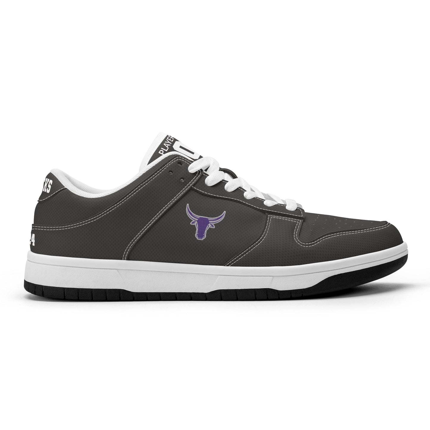 MRHS - Men's Dunk-Style Low Top Leather Sneakers