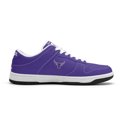 MRHS - Men's Dunk-Style Low Top Leather Sneakers