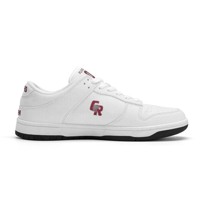 CRHS - Men's Dunk-Style Low Top Leather Sneakers