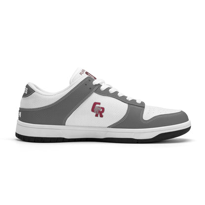 CRHS - Men's Dunk-Style Low Top Leather Sneakers