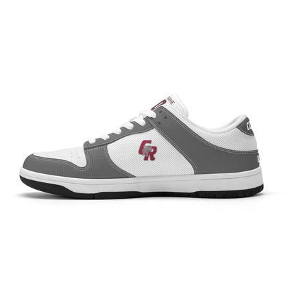 CRHS - Men's Dunk-Style Low Top Leather Sneakers