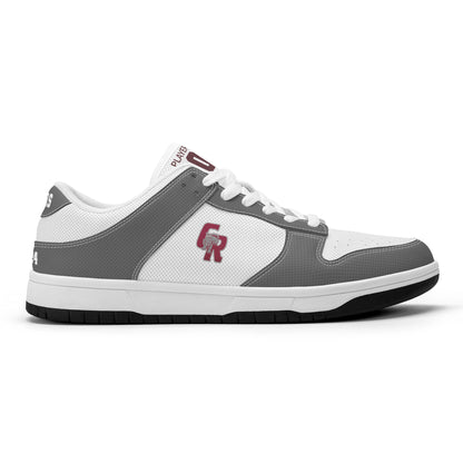 CRHS - Men's Dunk-Style Low Top Leather Sneakers