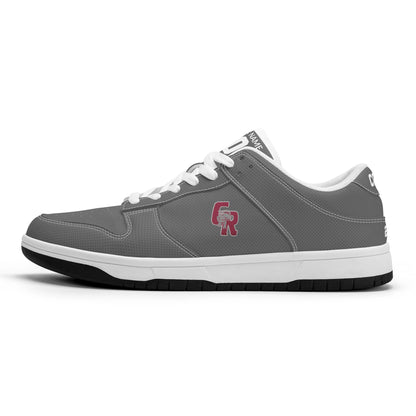 CRHS - Men's Dunk-Style Low Top Leather Sneakers