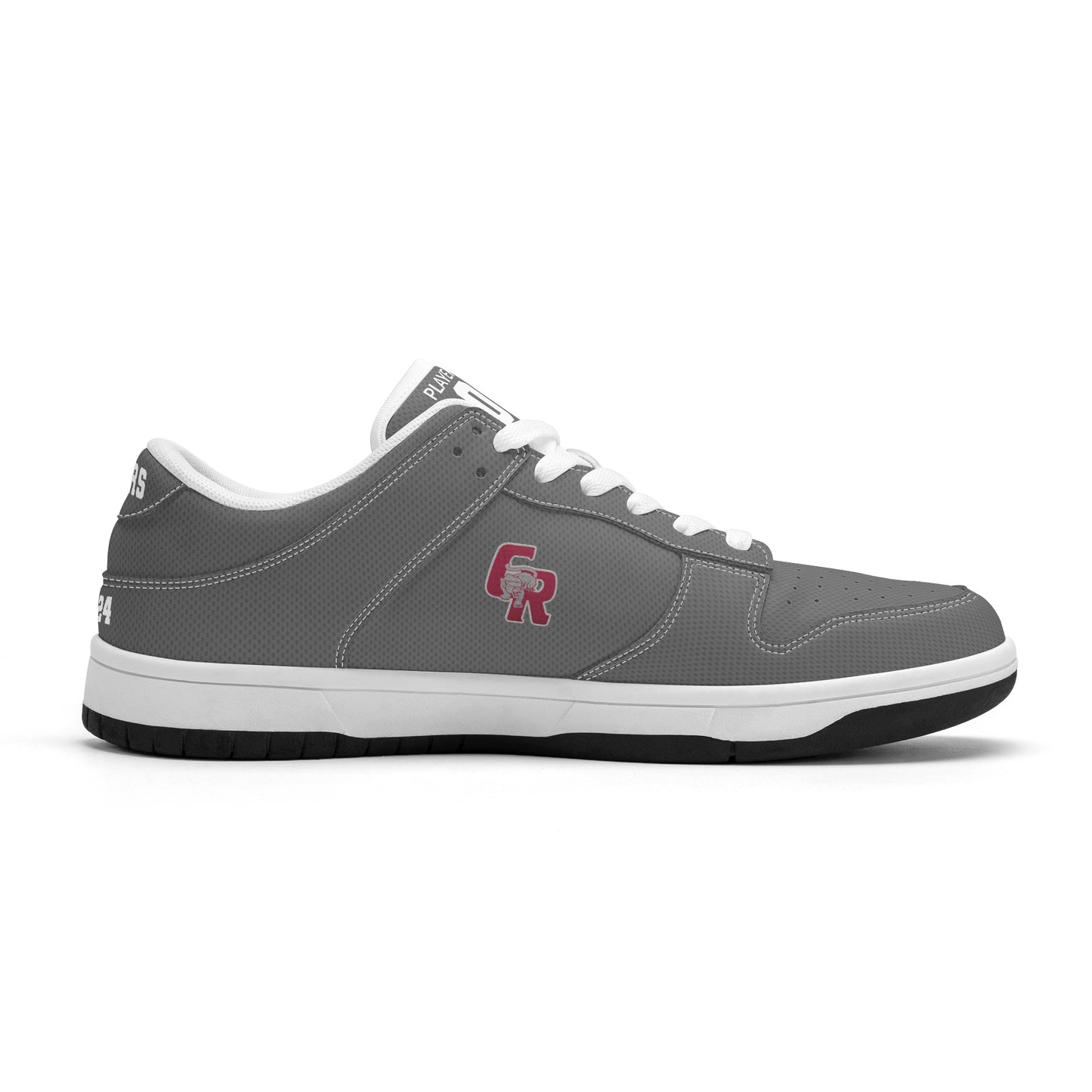 CRHS - Men's Dunk-Style Low Top Leather Sneakers