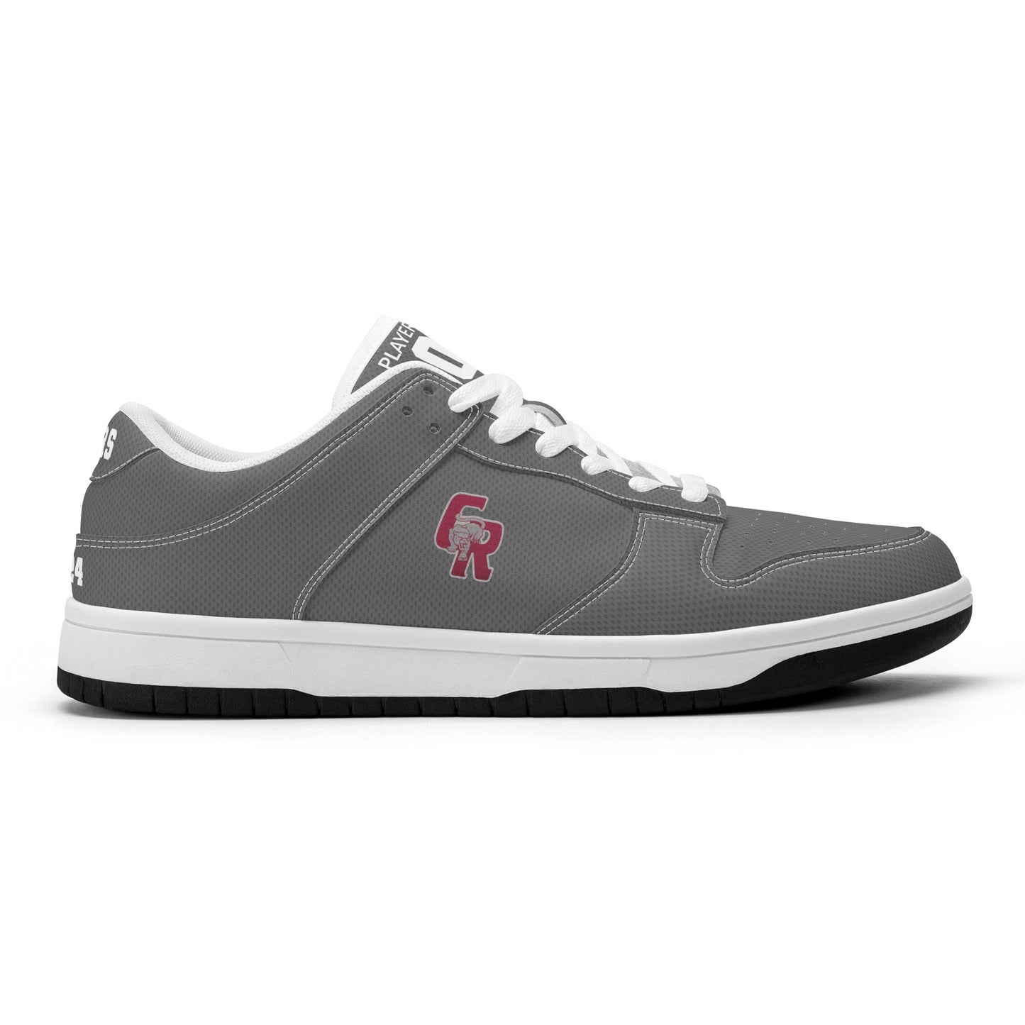 CRHS - Men's Dunk-Style Low Top Leather Sneakers