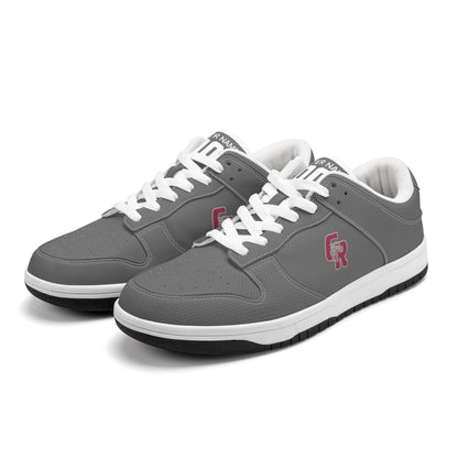 CRHS - Men's Dunk-Style Low Top Leather Sneakers