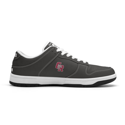 CRHS - Men's Dunk-Style Low Top Leather Sneakers