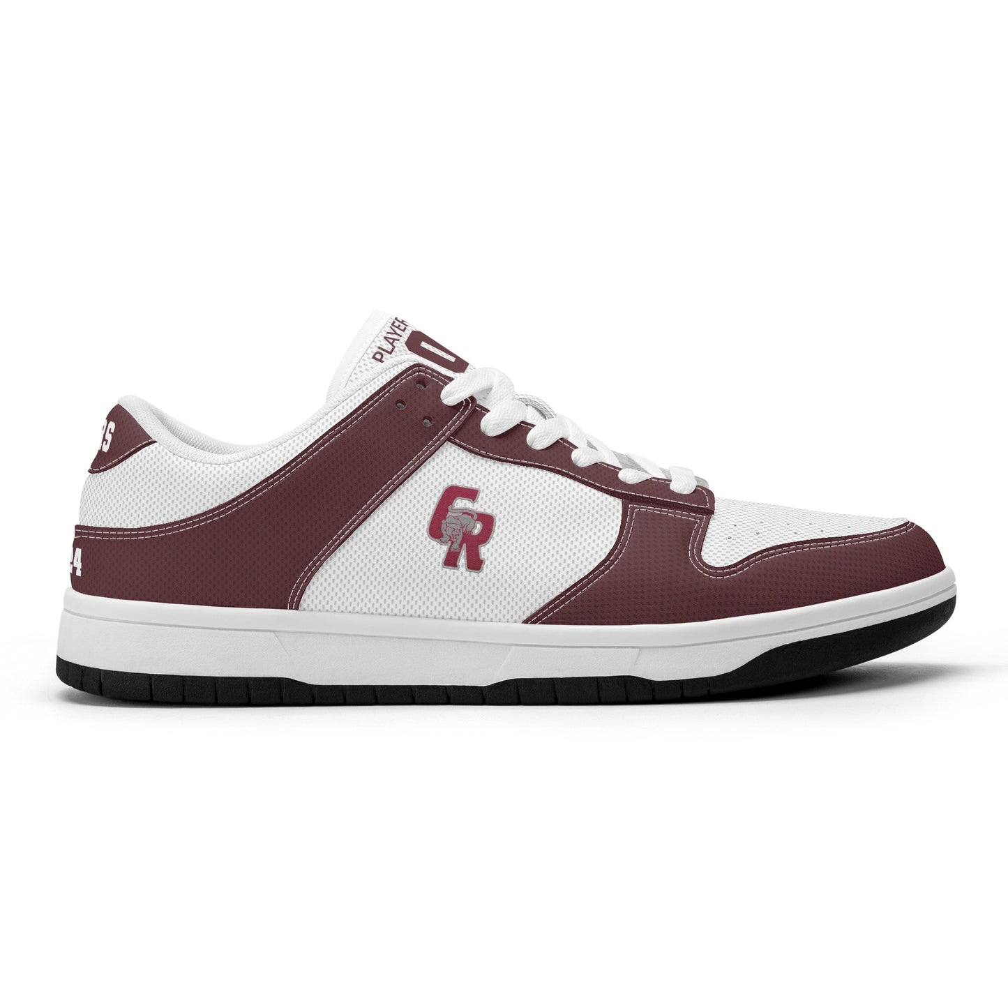 CRHS - Men's Dunk-Style Low Top Leather Sneakers