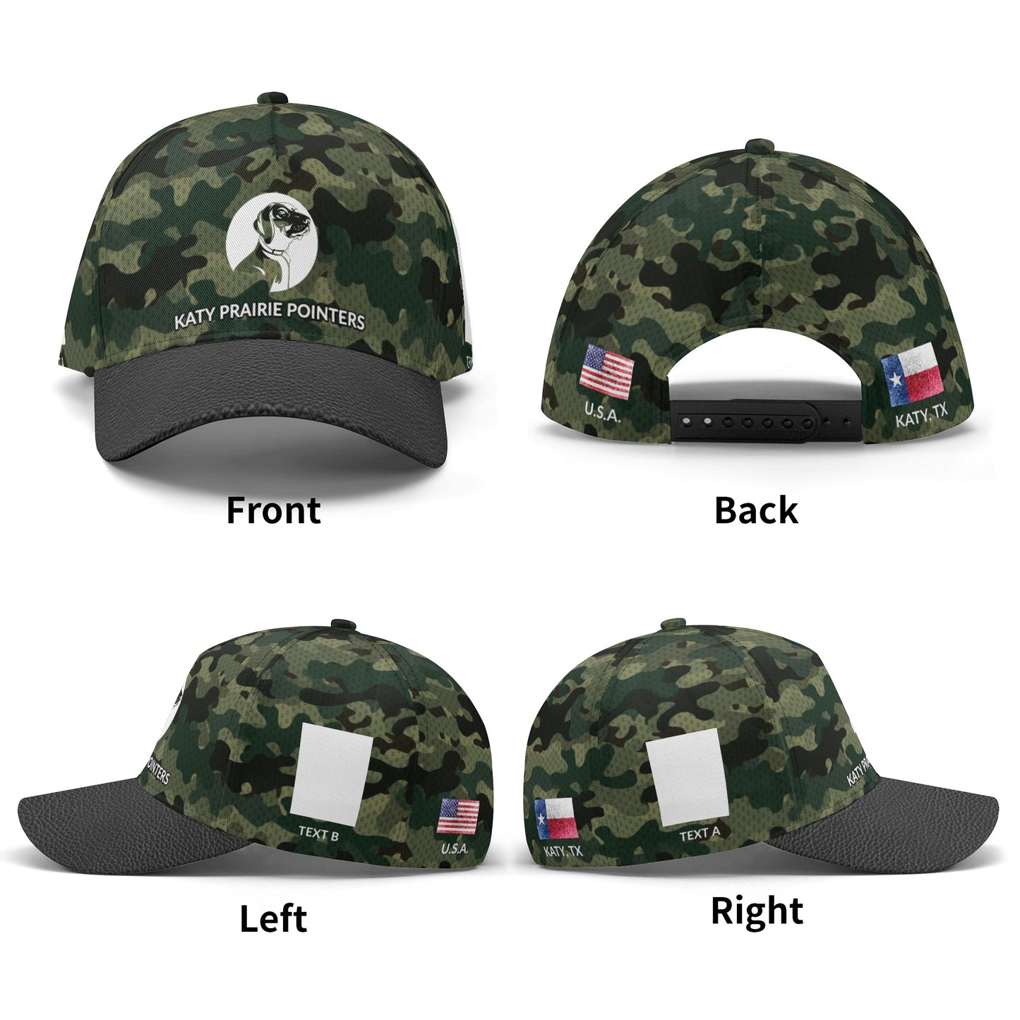 KPP - Custom Pointer Camo Baseball Cap