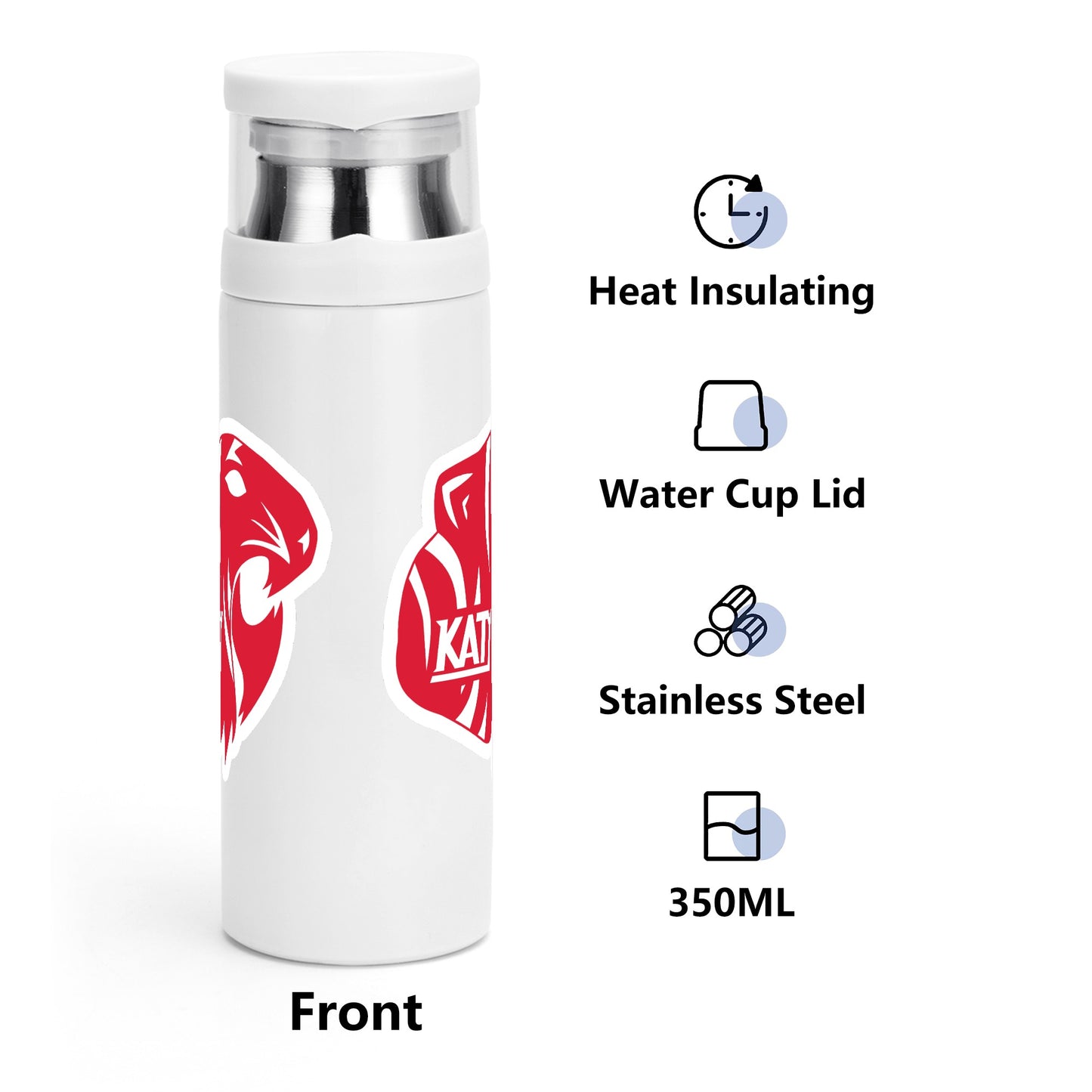 KHS - Logo Insulated Water Bottle, 12oz