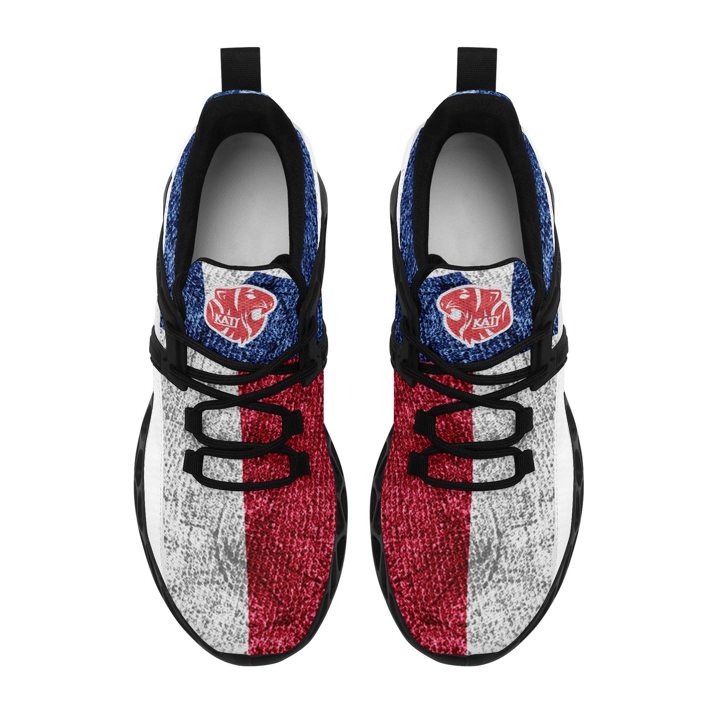 KHS - Women's New Elastic Sport Sneakers, Patriotic, 2 Options