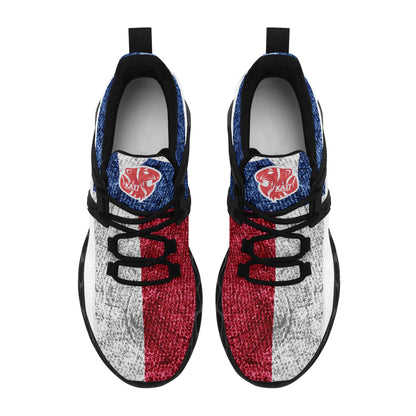 KHS - Women's New Elastic Sport Sneakers, Patriotic, 2 Options