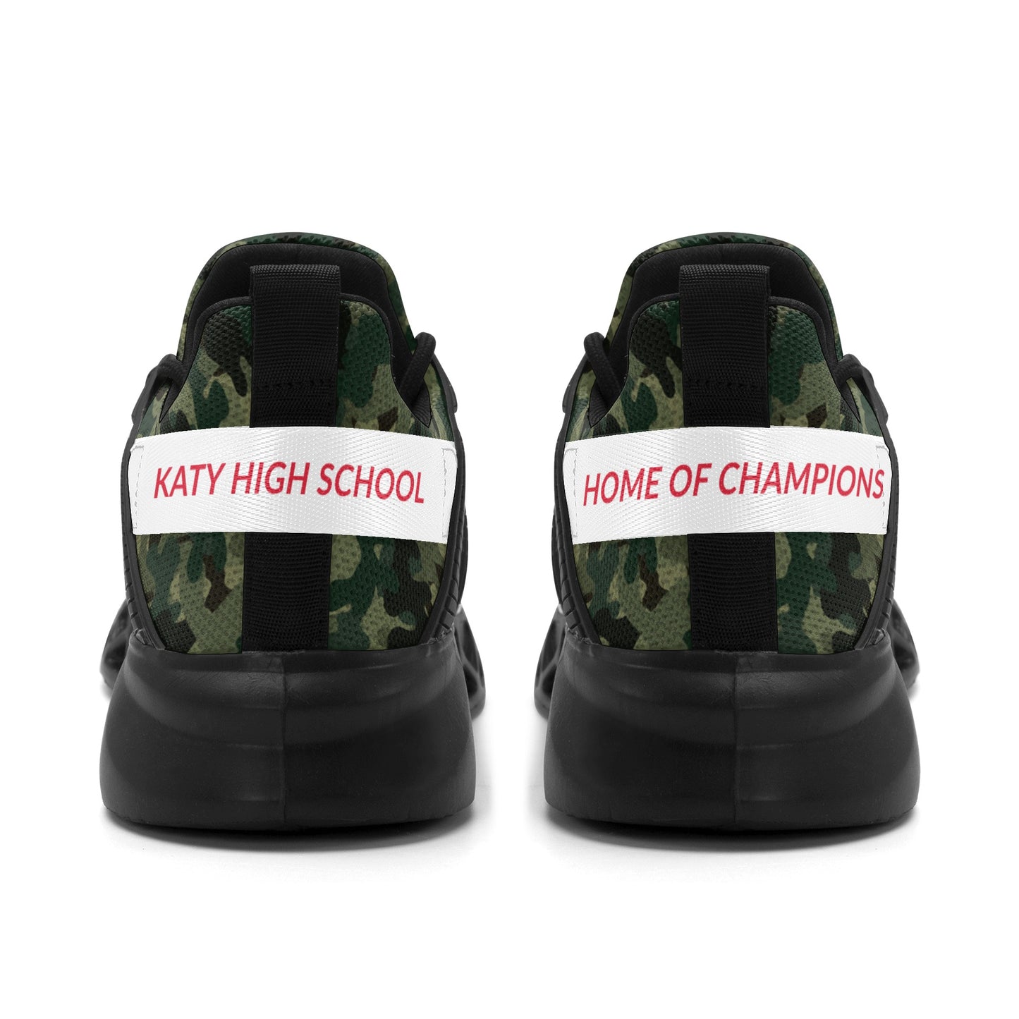 KHS - Men's New Elastic Sport Sneakers, Camo, 2 Color Options