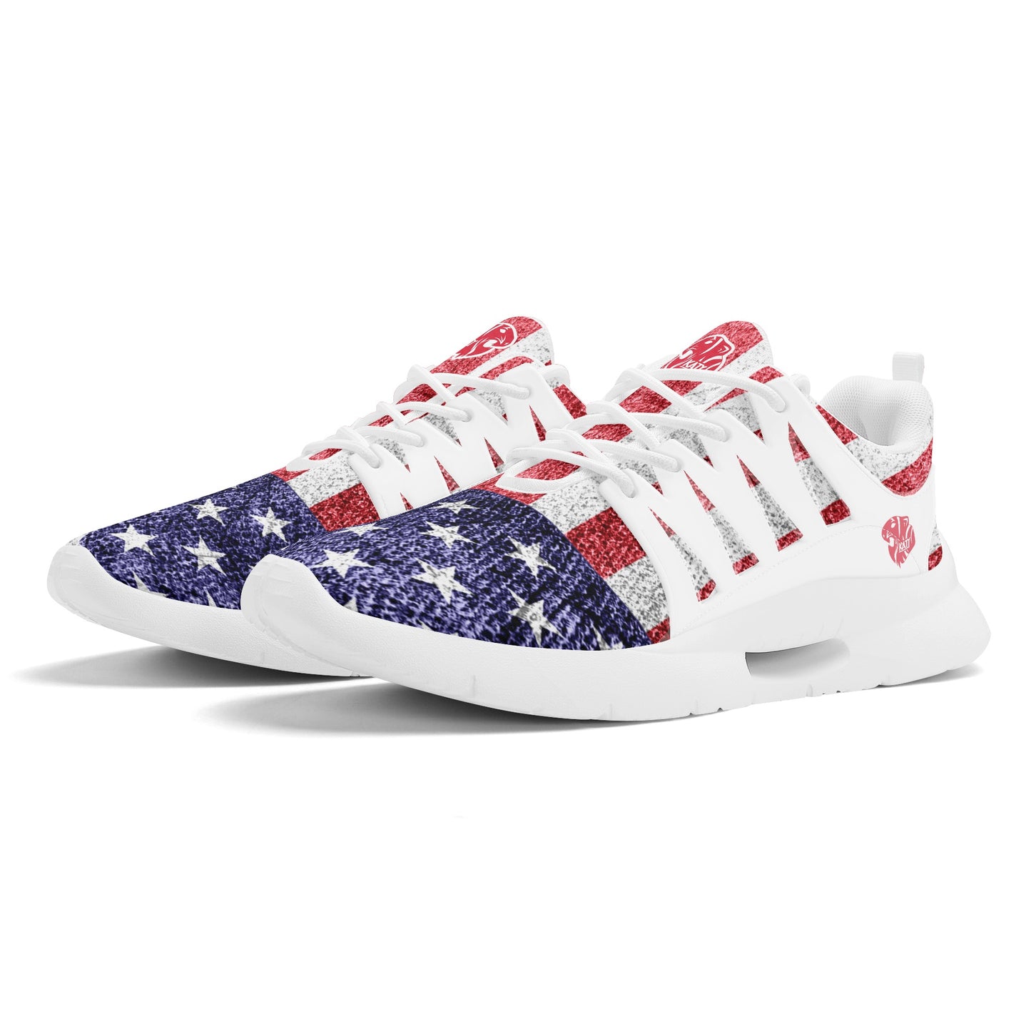 KHS - Mens New Training Running Shoes, Patriotic