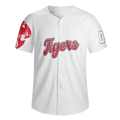 KHS - White Baseball Jersey