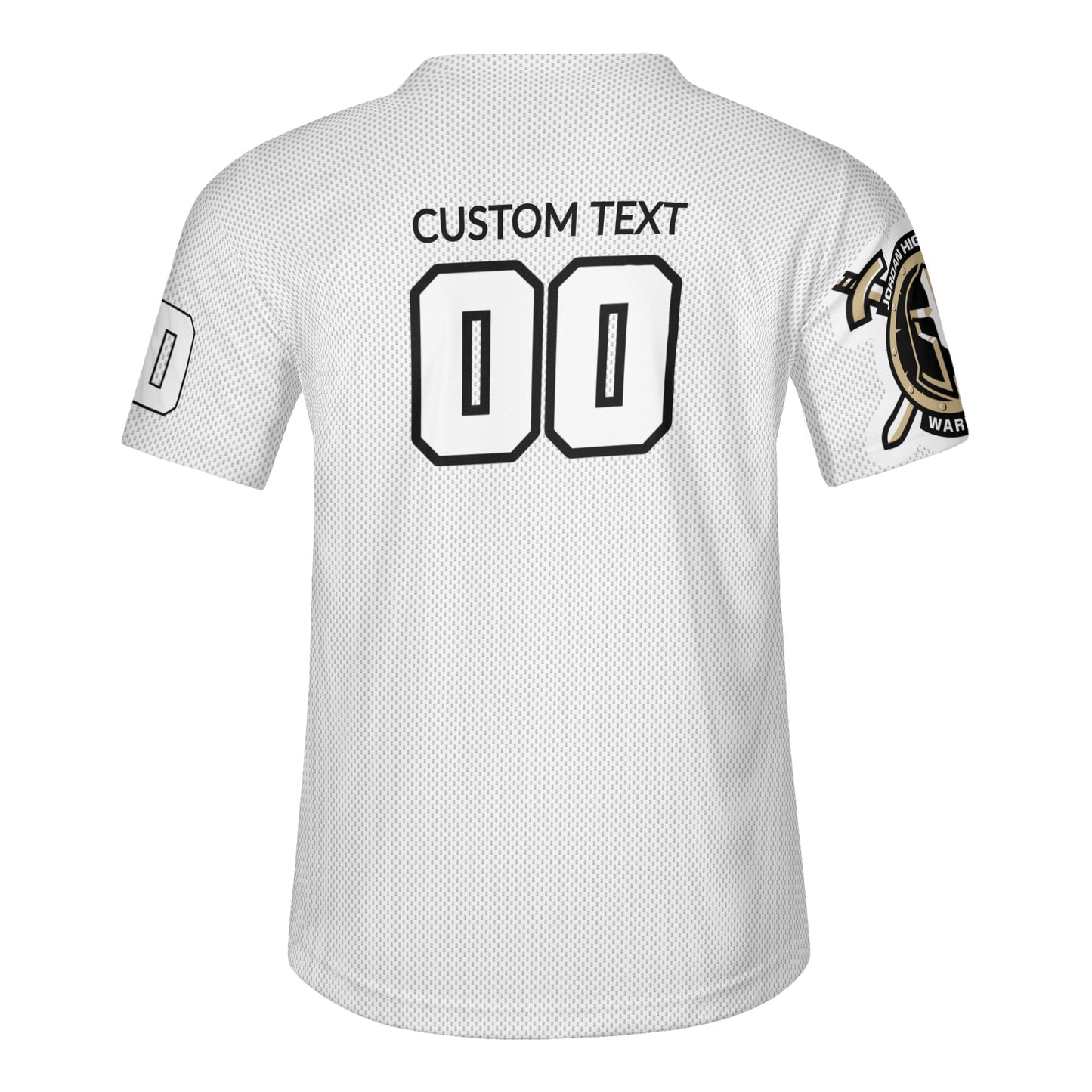 JHS - White Baseball Jersey