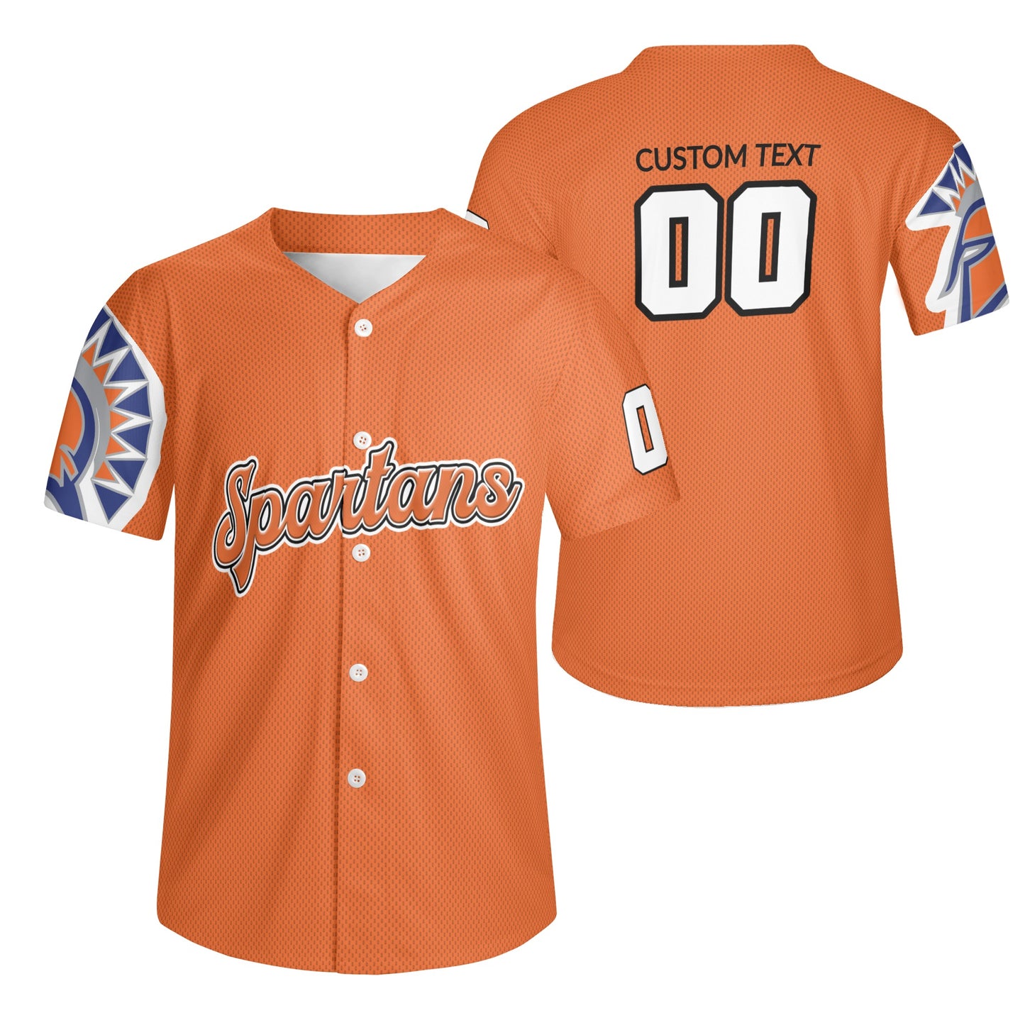 SLHS - Orange Baseball Jersey