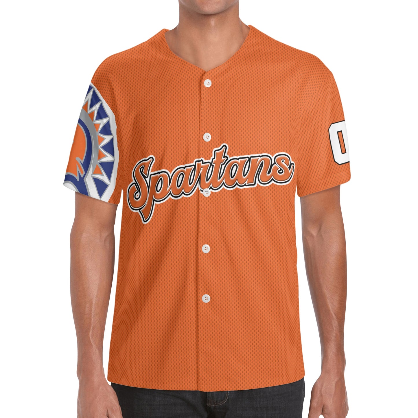 SLHS - Orange Baseball Jersey