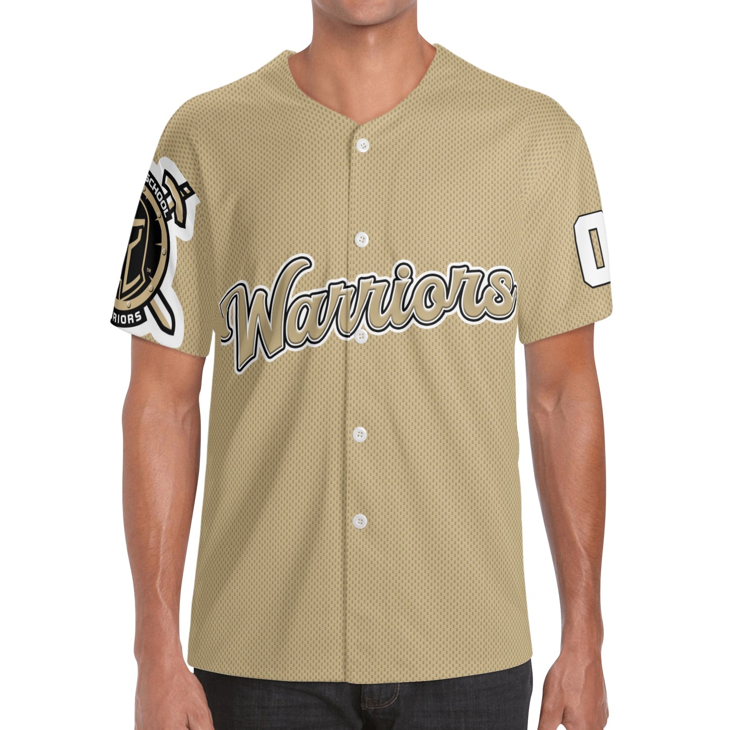 JHS - Gold Baseball Jersey