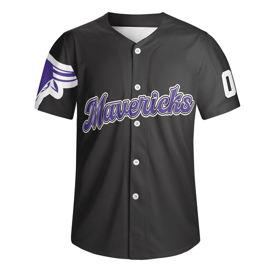 MRHS - Black Baseball Jersey