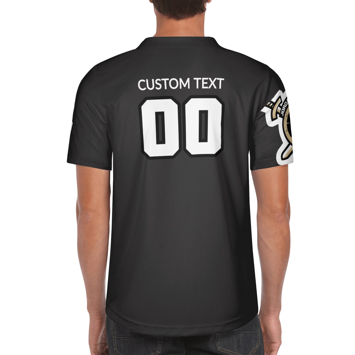 JHS - Black Baseball Jersey