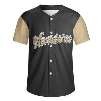 JHS - Black/Gold Baseball Jersey