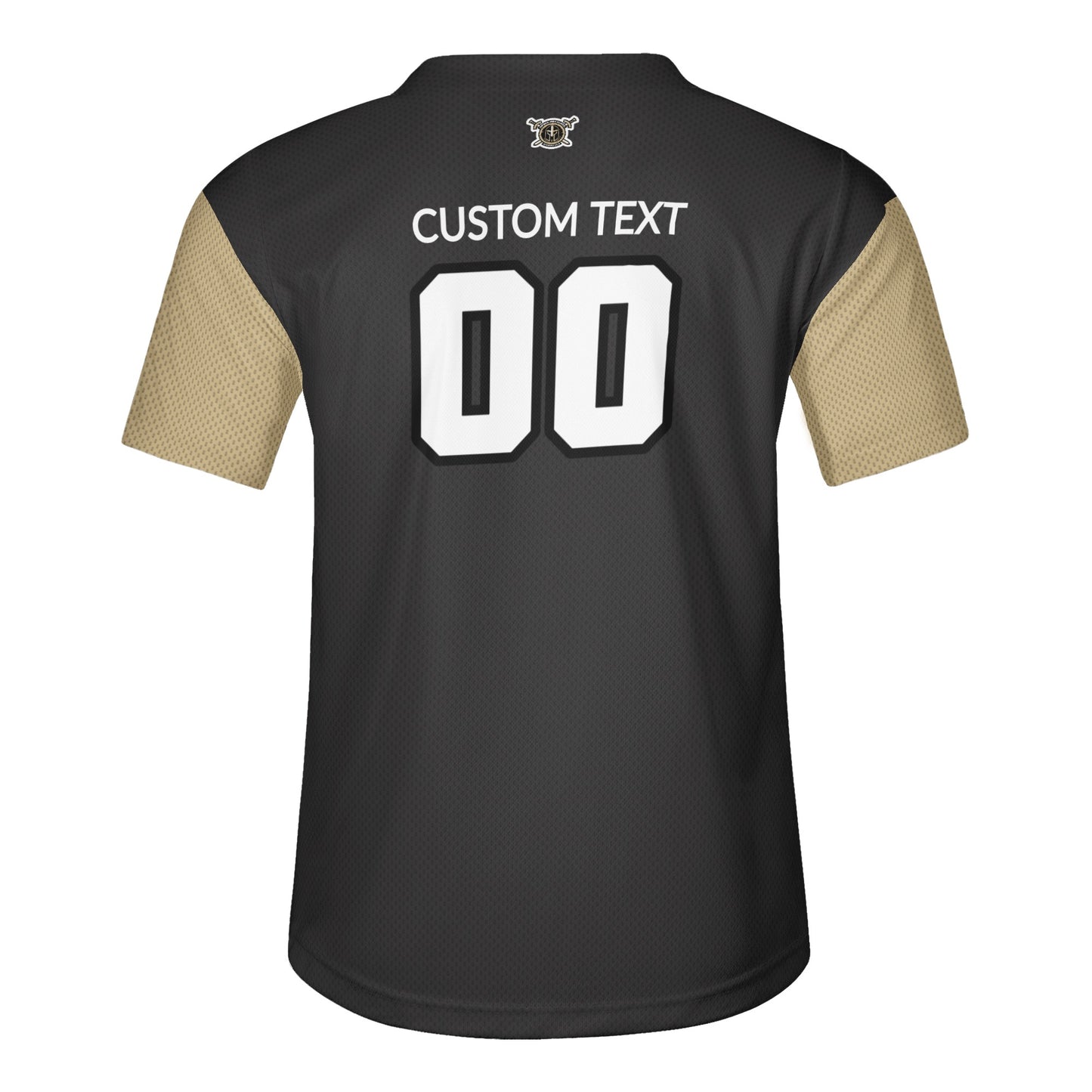 JHS - Black/Gold Baseball Jersey