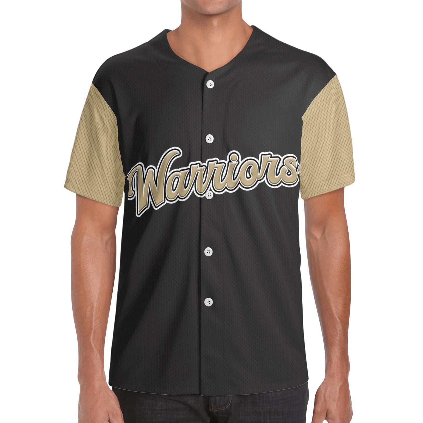 JHS - Black/Gold Baseball Jersey